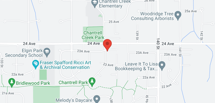 map of 2360 CHANTRELL PARK DRIVE
